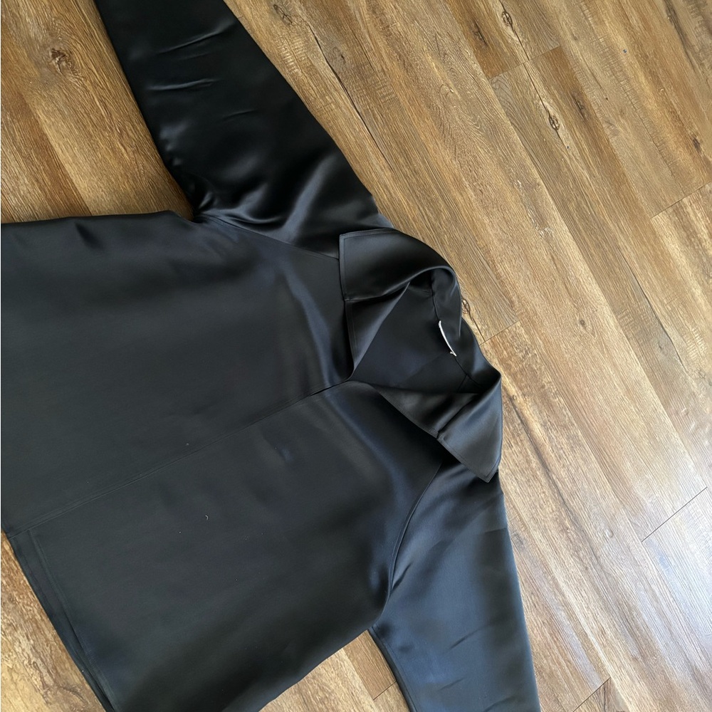Vintage Zoran Black Satin Jacket